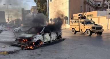 Libya'nın Başkenti Trablus'taki Çatışmalar Sürüyor