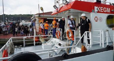 Ukrayna'dan Gelen Gemideki Denetlemesi Başladı