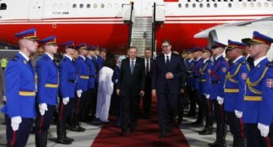 Cumhurbaşkanı Erdoğan Sırbistan'da