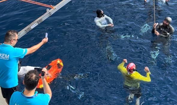 Serbest Dalış Dünya Kupası Rekorla Başladı