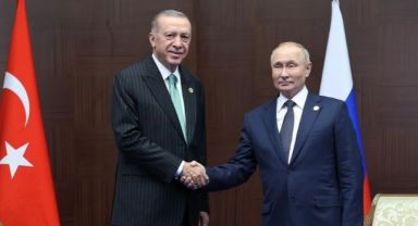 Erdoğan Putin Görüştü