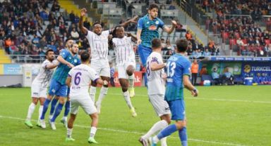Rize'de Gol Yok