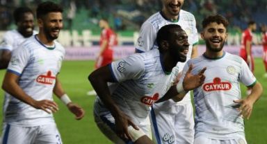 Çaykur Rizespor Tek Golle Galip