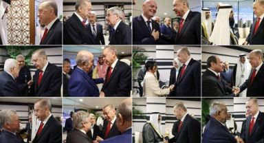 Cumhurbaşkanı Erdoğan Katar'da