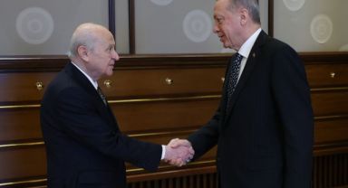 Erdoğan, Bahçeli İle Görüştü