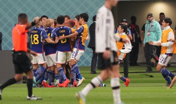 Japonya Almanya'yı Devirdi