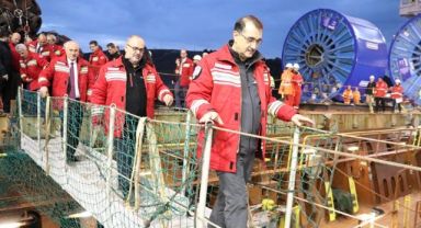 Karadeniz Gazının Deniz İletim Hatları İnşaatı Tamam