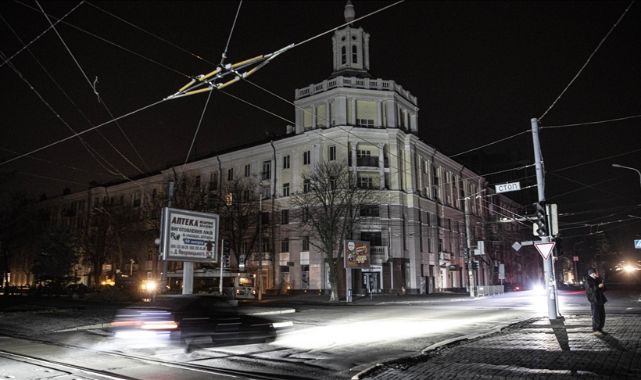 Ukrayna'da Karanlığa Teslim Oldu