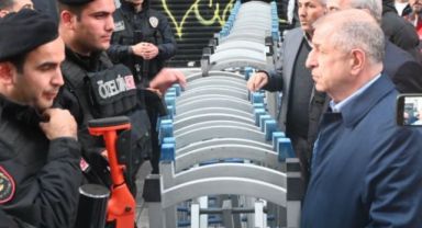 Ümit Özdağ, Taksim’de İncelemelerde Bulundu