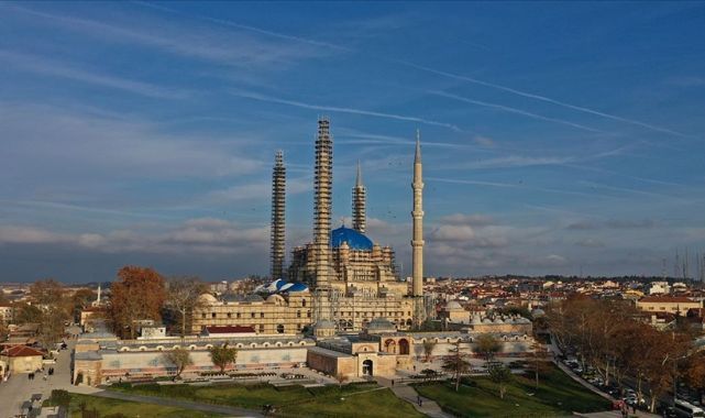 Selimiye'yi Geleceğe Taşıyacak Kapsamlı Restorasyon Devam Ediyor