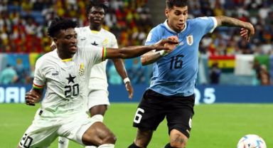 Uruguay'a Galibiyet Yetmedi