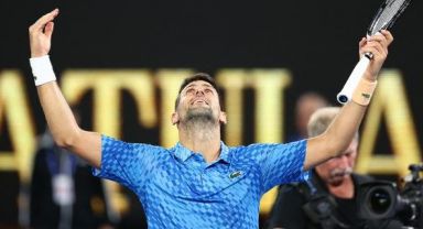 Avustralya Açık'ta Şampiyon Novak Djokovic