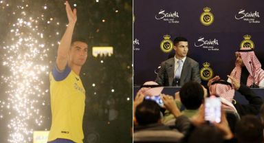 Cristiano Ronaldo Resmen Al-Nassr'da