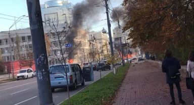 Kiev'de Patlama Sesleri Duyuldu