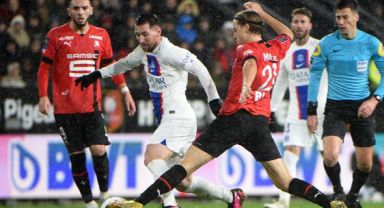 Lider PSG'ye Rennes Çelmesi