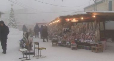 Yakutistan'da Termometreler Sıfırın Altında 50 Derecede