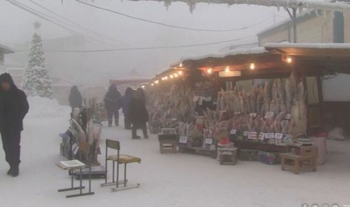 Yakutistan'da Termometreler Sıfırın Altında 50 Derecede