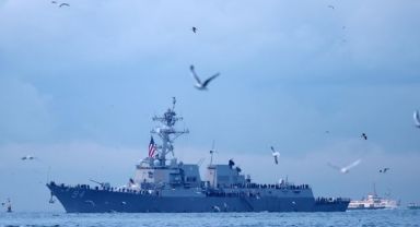 ABD Savaş Gemisi USS Nitze, İstanbul'da