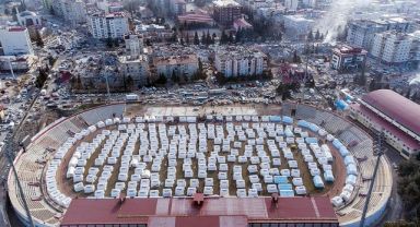 AFAD Deprem Bölgesinde 50 bin 818 Aile Yaşam Çadırı Kurdu