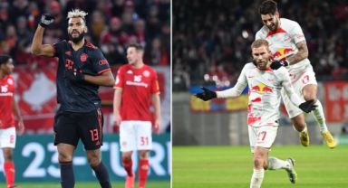 Bayern Münih ve Leipzig Çeyrek Finalde