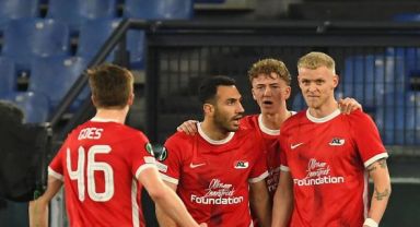 AZ Alkmaar Roma'dan Avantajlı Döndü