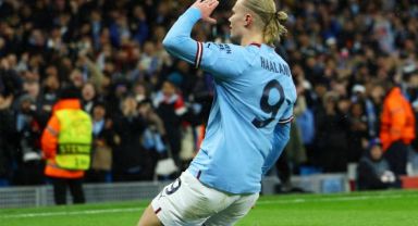 Haaland'dan Devler Ligi'nde Yeni Rekor