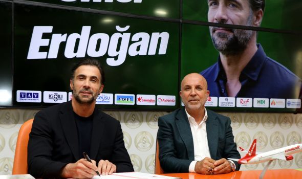 Alanyaspor Ömer Erdoğan'a Emanet