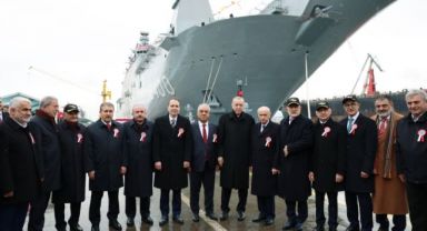 Cumhurbaşkanı Erdoğan: TCG Anadolu Türkiye Yüzyılı'nın Simgesidir