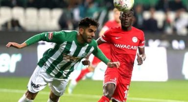 Konyaspor İle Antalyaspor Berabere