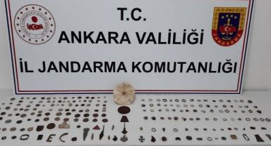 Ankara'da Tarihi Eser Operasyonu