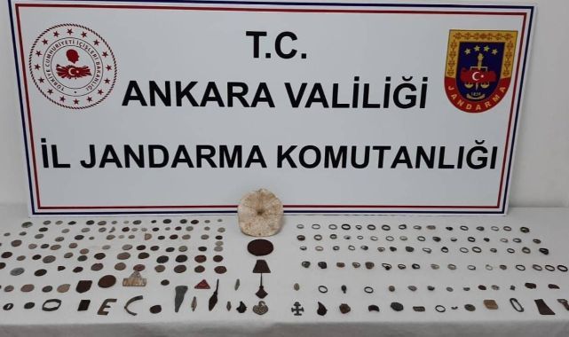 Ankara'da Tarihi Eser Operasyonu