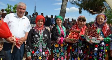 Avrupanın Gözdesi Börez Kirazına Şenlik Yapıldı