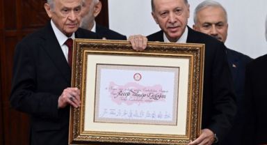 Cumhurbaşakanı Erdoğan Yemin Etti