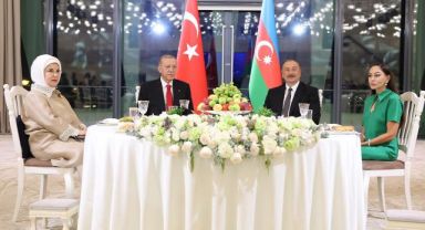 Cumhurbaşkanı Erdoğan Azerbaycan'da
