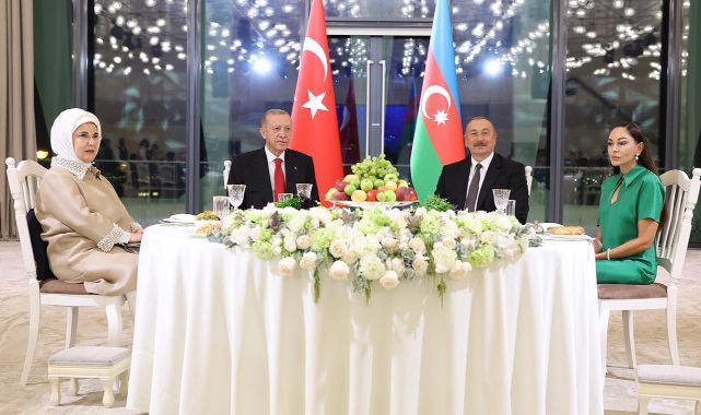 Cumhurbaşkanı Erdoğan Azerbaycan'da