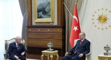 Erdoğan-Bahçeli Görüşmesi Başladı