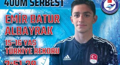 EYOF'ta İlk Altın Madalya Rekorla Geldi