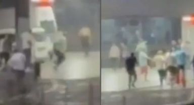 Hastane acilinde silahlı çatışma;