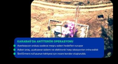 Karabağ'da Azerbaycan Ordusu'nun Operasyonu Devam Ediyor