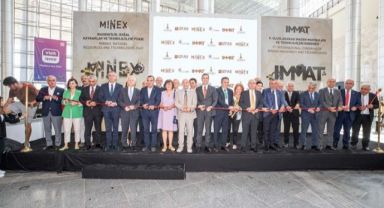 MINEX Fuarı ve IMMAT Kongresi başladı