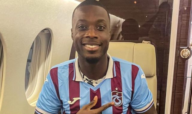 Nicolas Pepe resme Trabzonspor'da