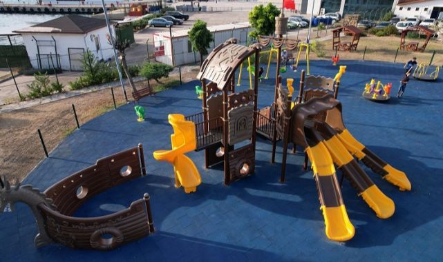 Park baştan sona yenilendi