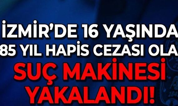 Suç Makinesi Yakalandı