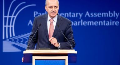 TBMM Başkanı Kurtulmuş Rum temsilciye haddini bildirdi