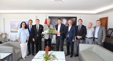 Uysal’dan Başkan Engin’e Ziyaret
