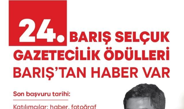 24. Barış Selçuk Gazetecilik Ödülleri’ne başvurular başladı