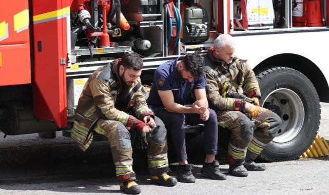 Ankara'daki yangında bir itfaiye eri şehit oldu