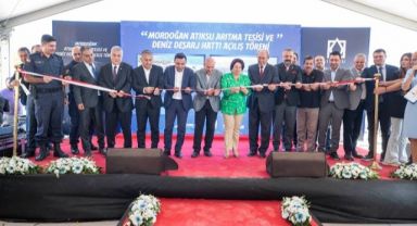 Başkan Soyer Mordoğan Atıksu Arıtma Tesisi’ni açtı