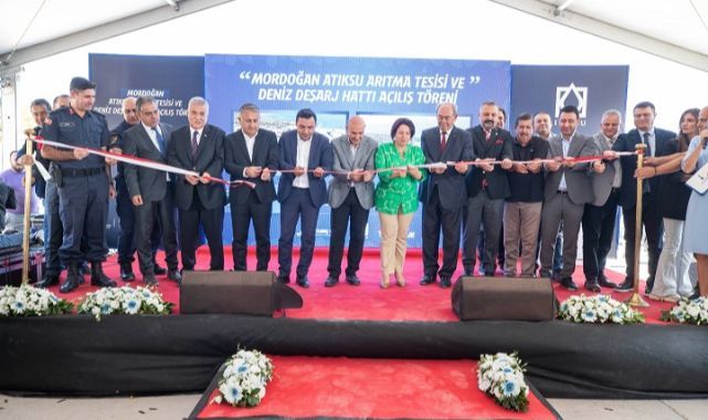 Başkan Soyer Mordoğan Atıksu Arıtma Tesisi’ni açtı