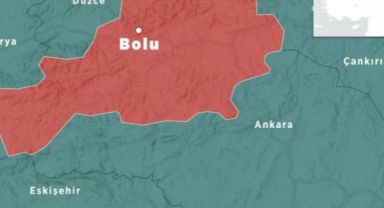 Bolu'da 4,5 büyüklüğünde deprem